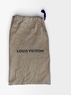 Louis Vuitton Paris france cotton flannel shoe dustbag